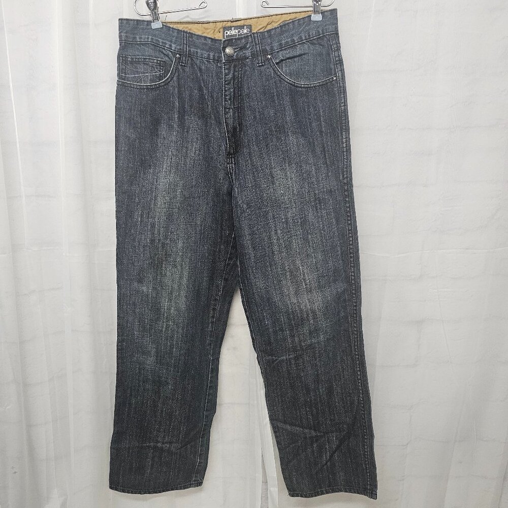 Vintage Pelle Pelle Jeans Y2K 90s Blue Skater Street Grunge Punk 34